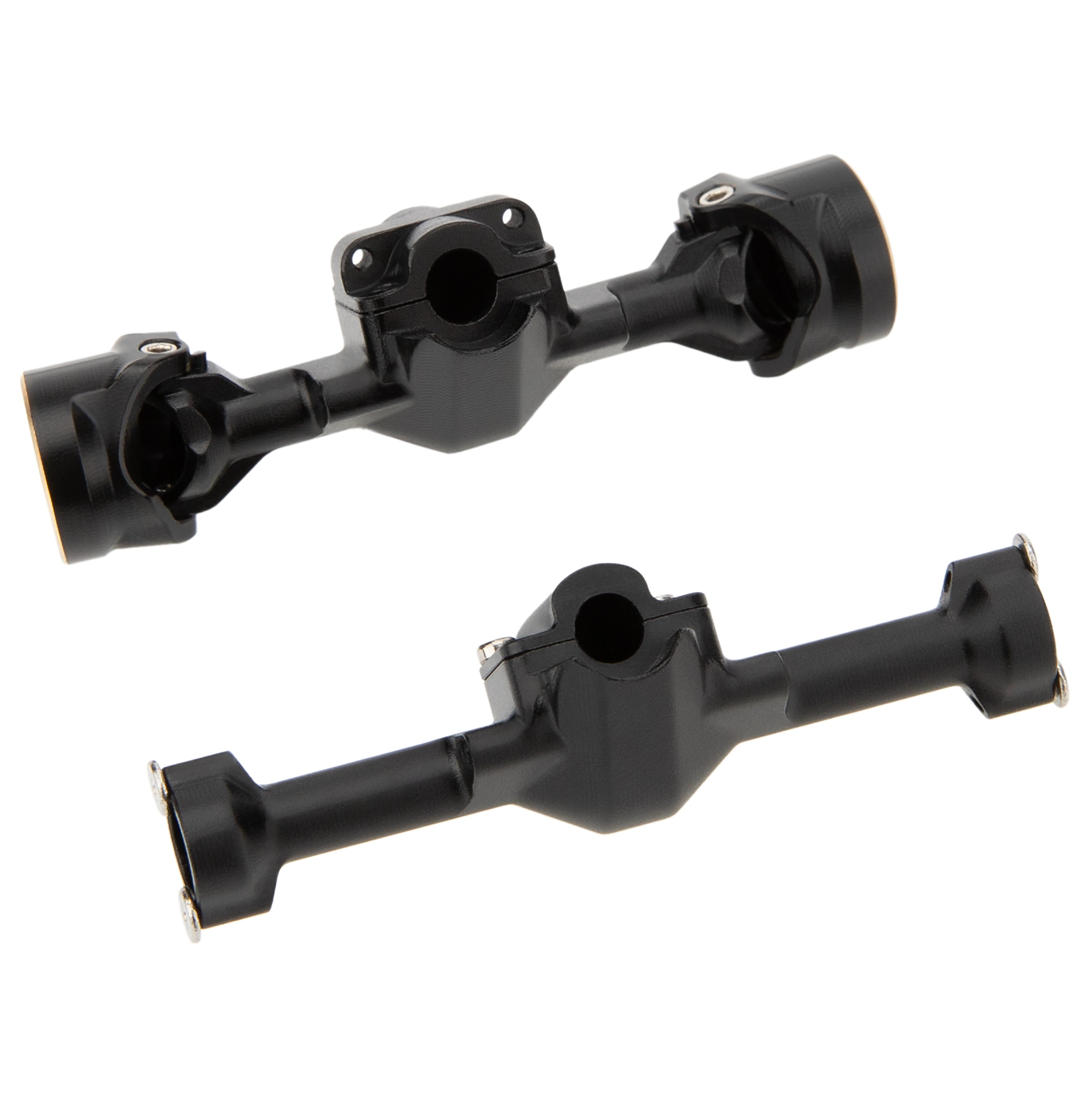 MEUS Racing SCX30 Axle Housing with Diff Covers and Steering Knuckles