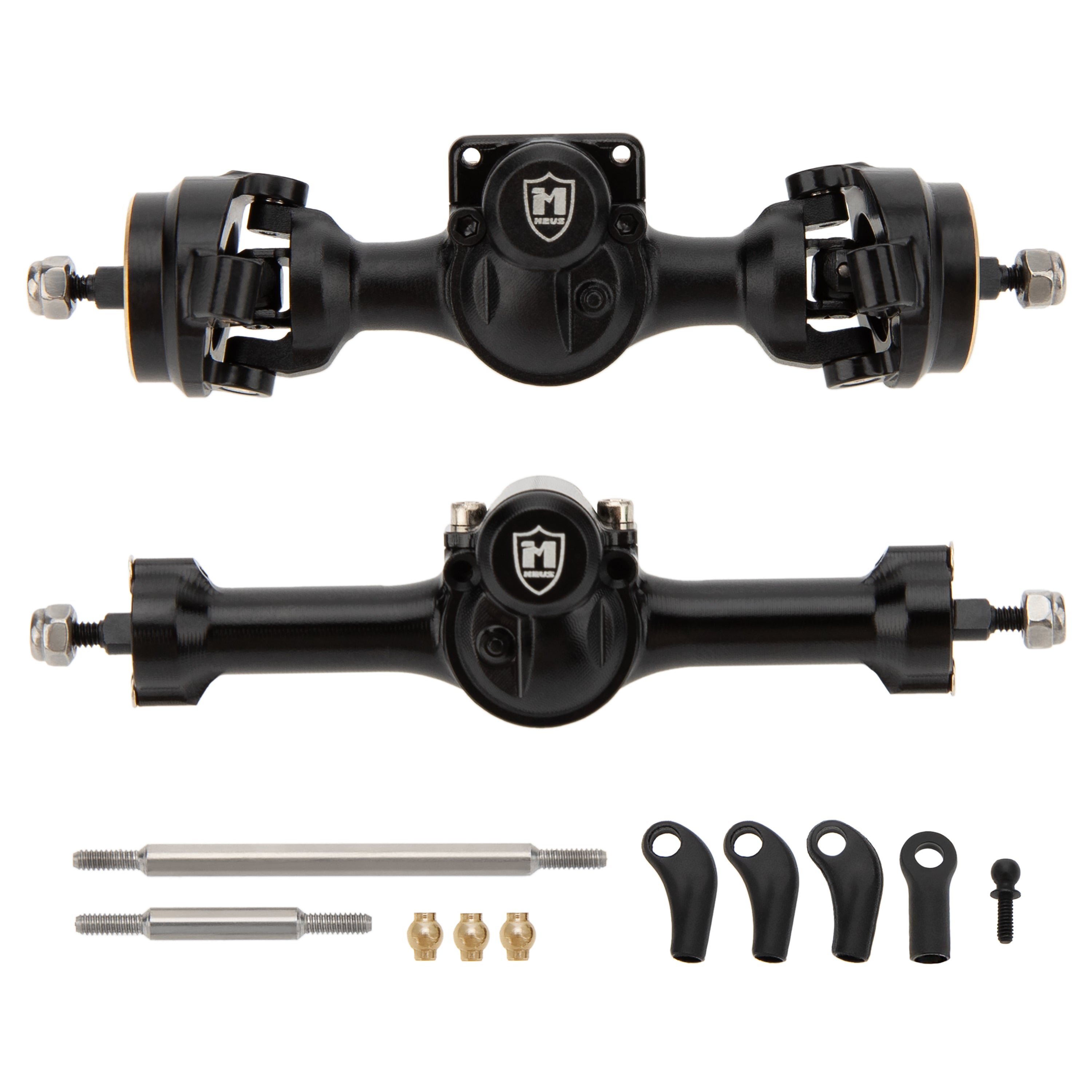 MEUS Racing Metal SCX30 Axles with Universal CVD Shafts for 1/30 SCX30