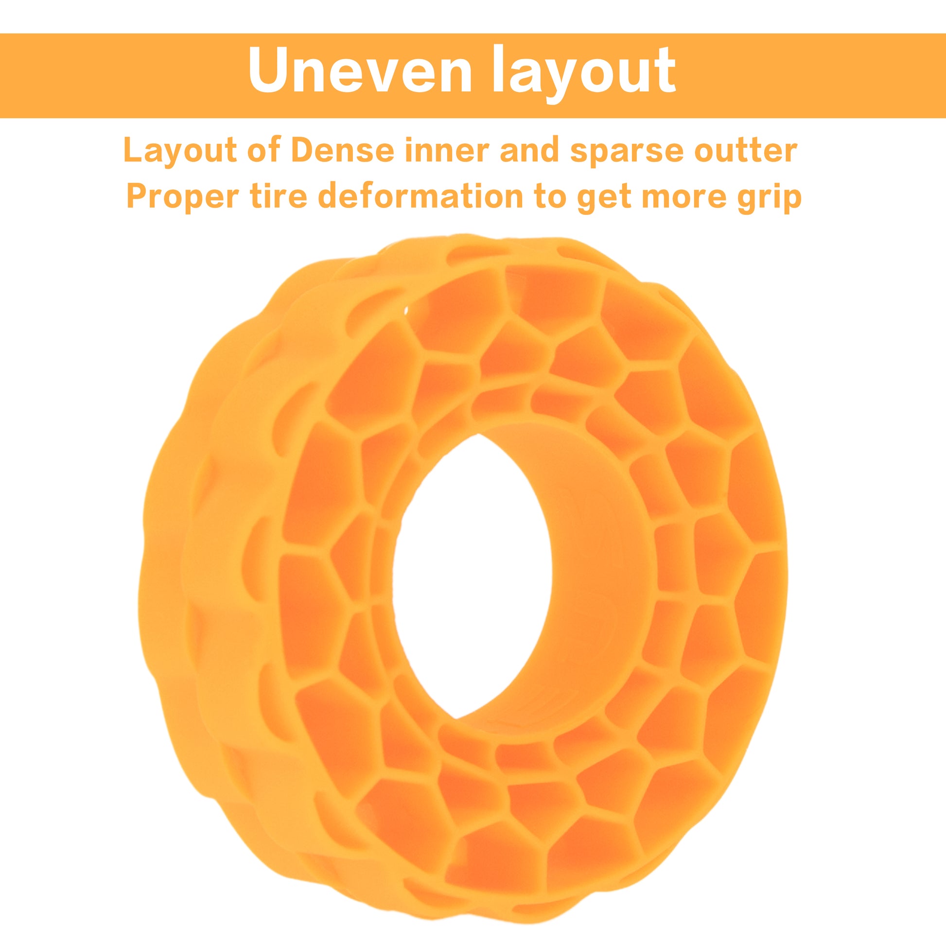 Silicone Rubber Insert with Uneven layout