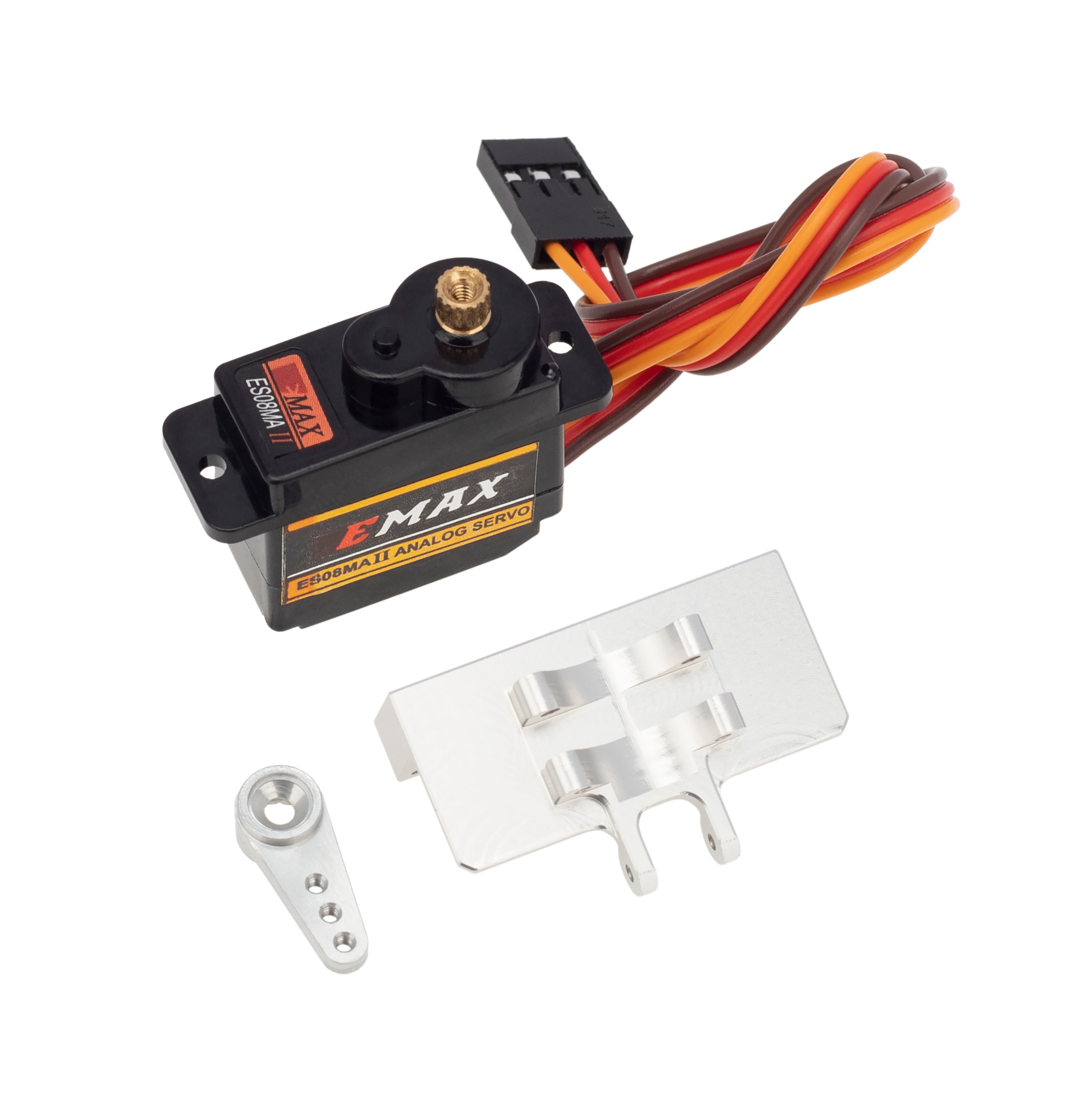 Meus Racing EMax ES08MA II Servo/Servo Mount/Servo Arm Set for SCX24