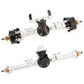 Silver SCX24 Metal V3 Isokinetic Axles