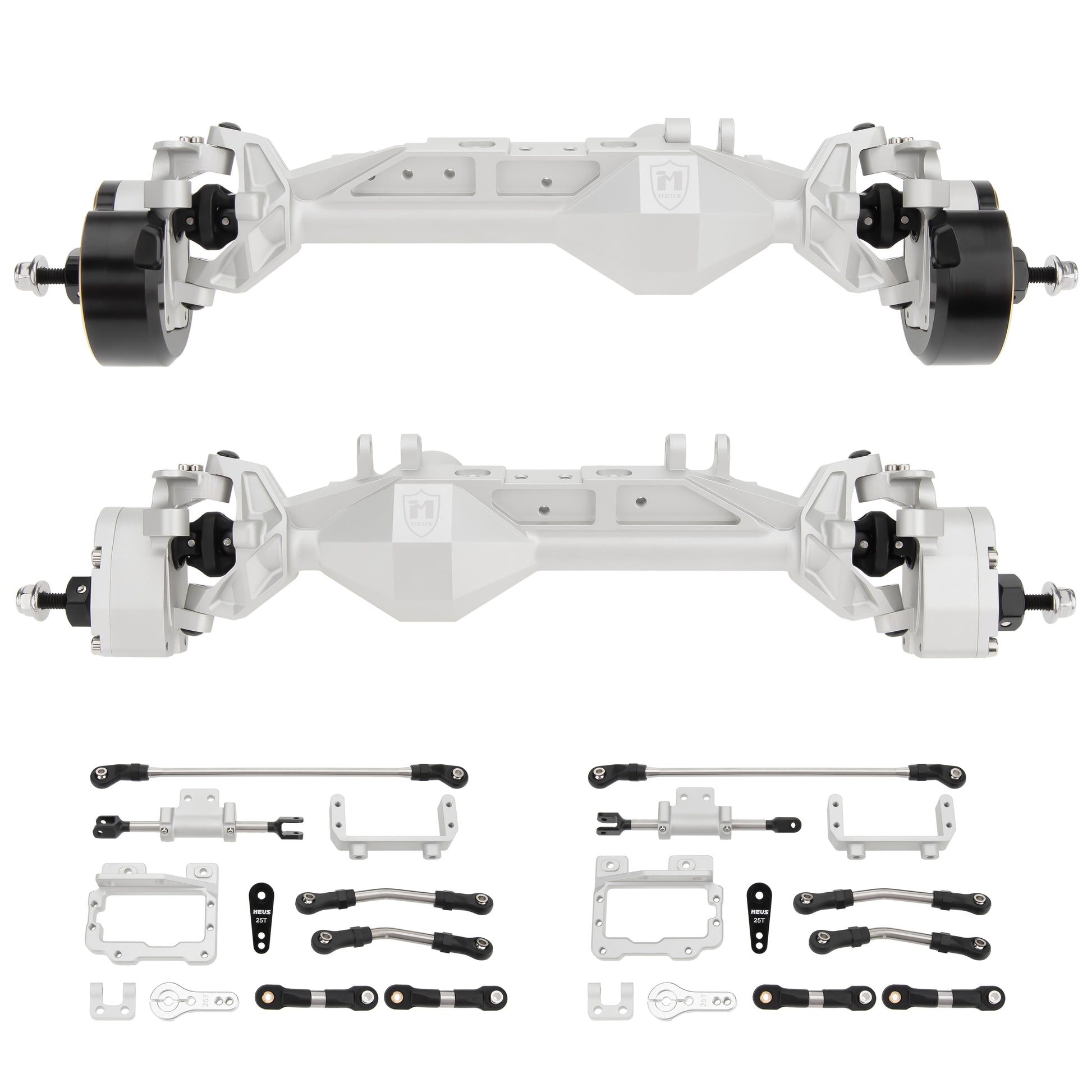 Silver 4WS CHEAT CODE V2 Capra 1.9 Isokinetic axles