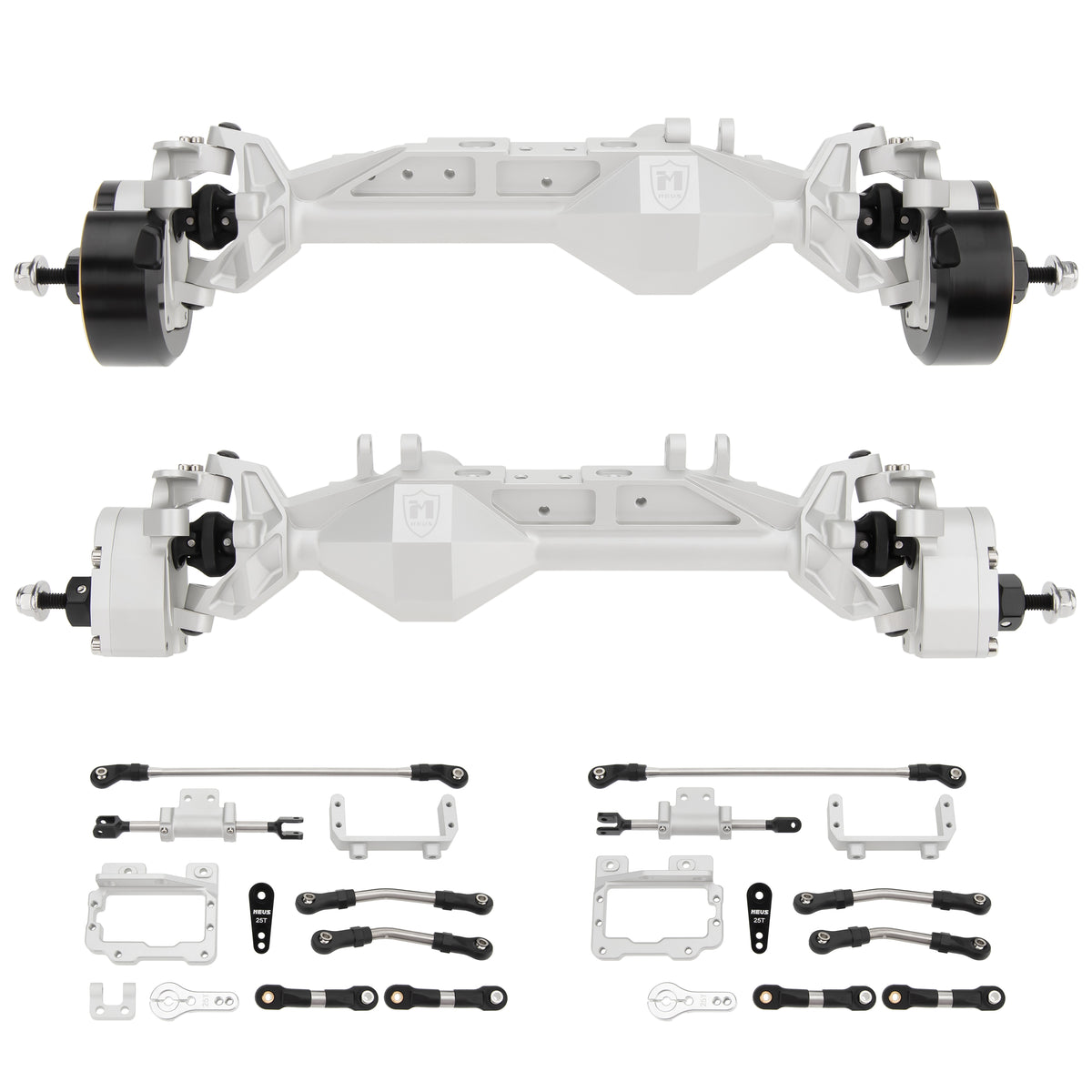 Silver 4WS CHEAT CODE V2 Capra 1.9 Isokinetic front axles