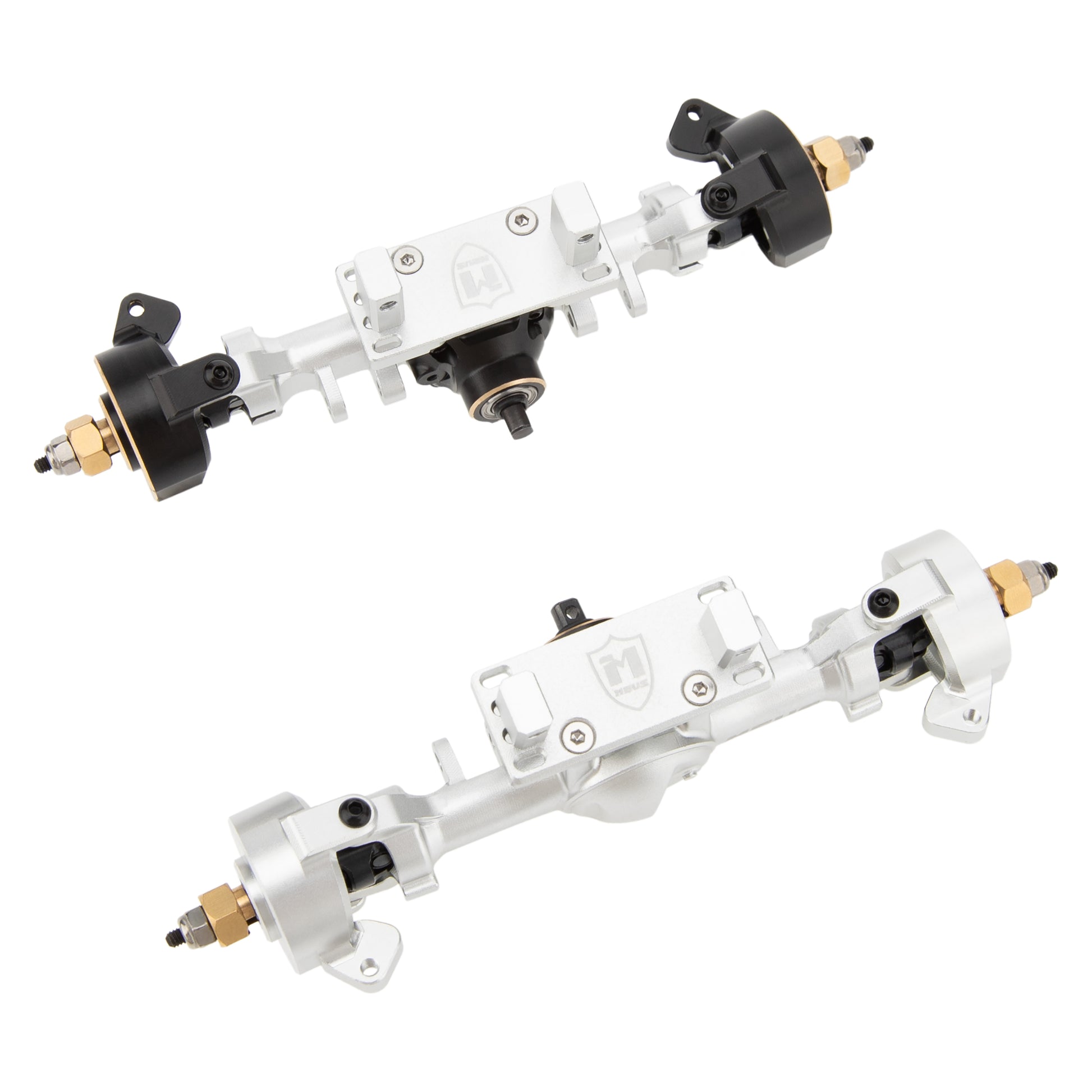 Silver 4WS TRX4M Metal V2 Isokinetic axles