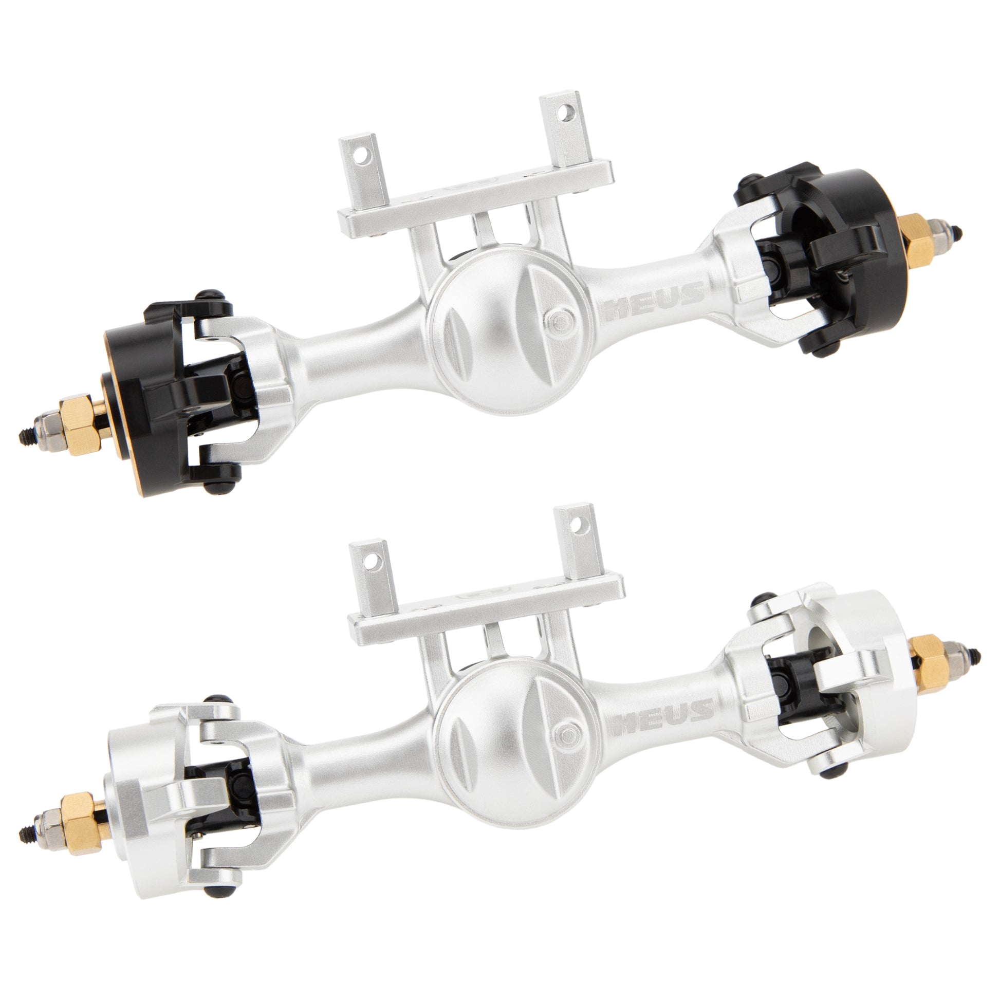 Silver 4WS TRX4M Metal V2 Isokinetic axles