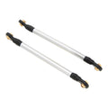 Silver Aluminum Rear Upper Chassis Links for TRX4M High Trail K10 F150