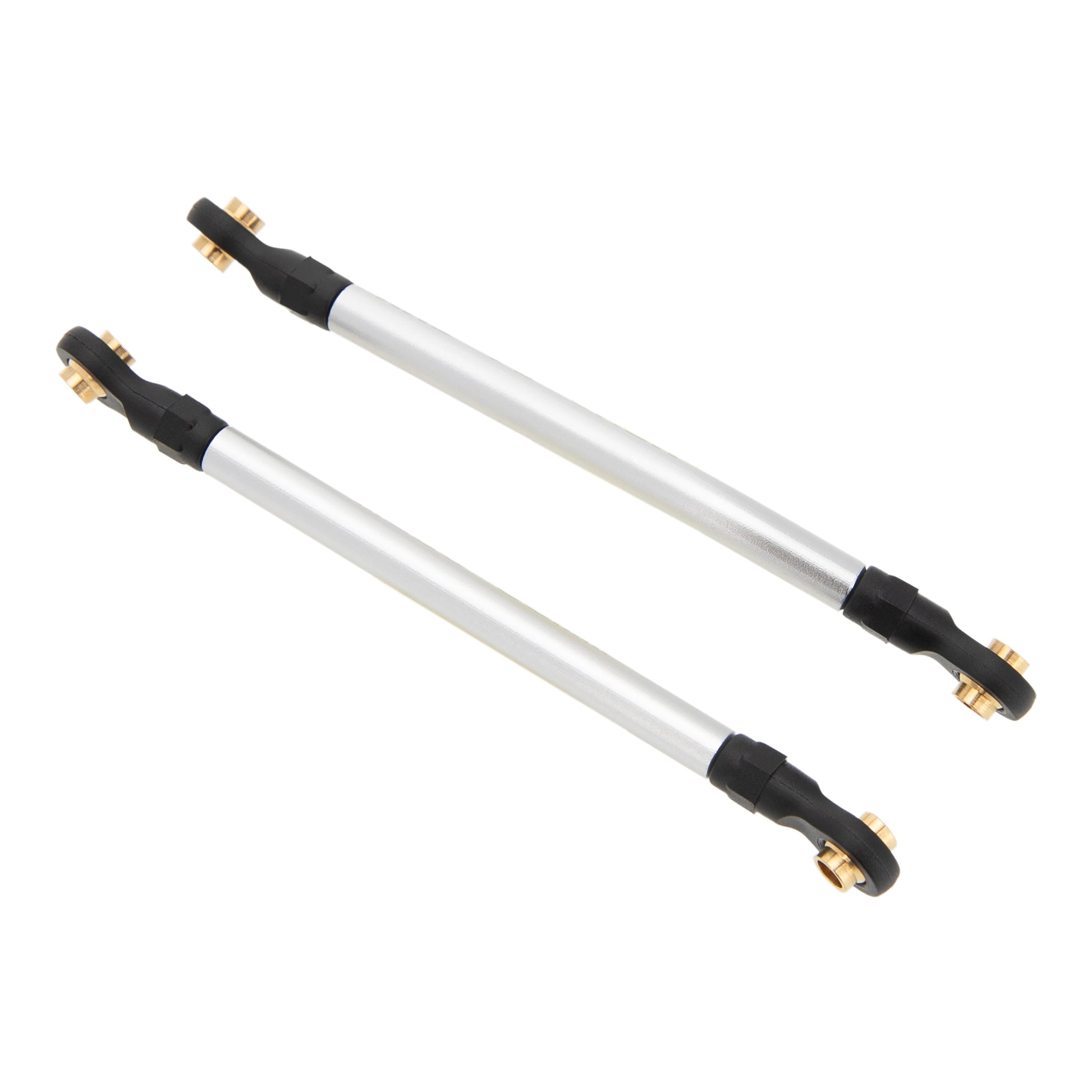 Silver Aluminum Rear Upper Chassis Links for TRX4M High Trail K10 F150