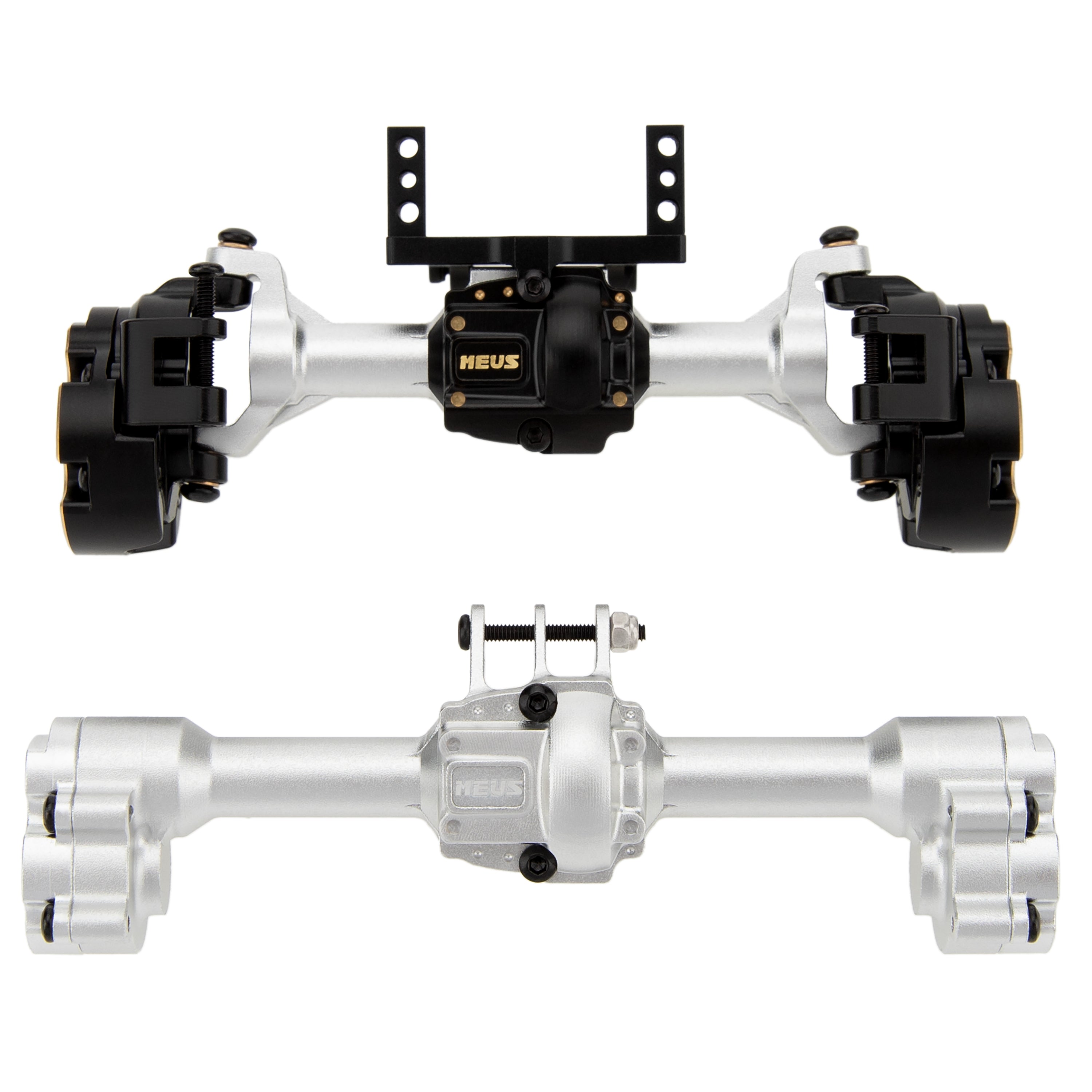 MEUS Racing Ascent-18 Axle Housings with Diff Covers and Steering