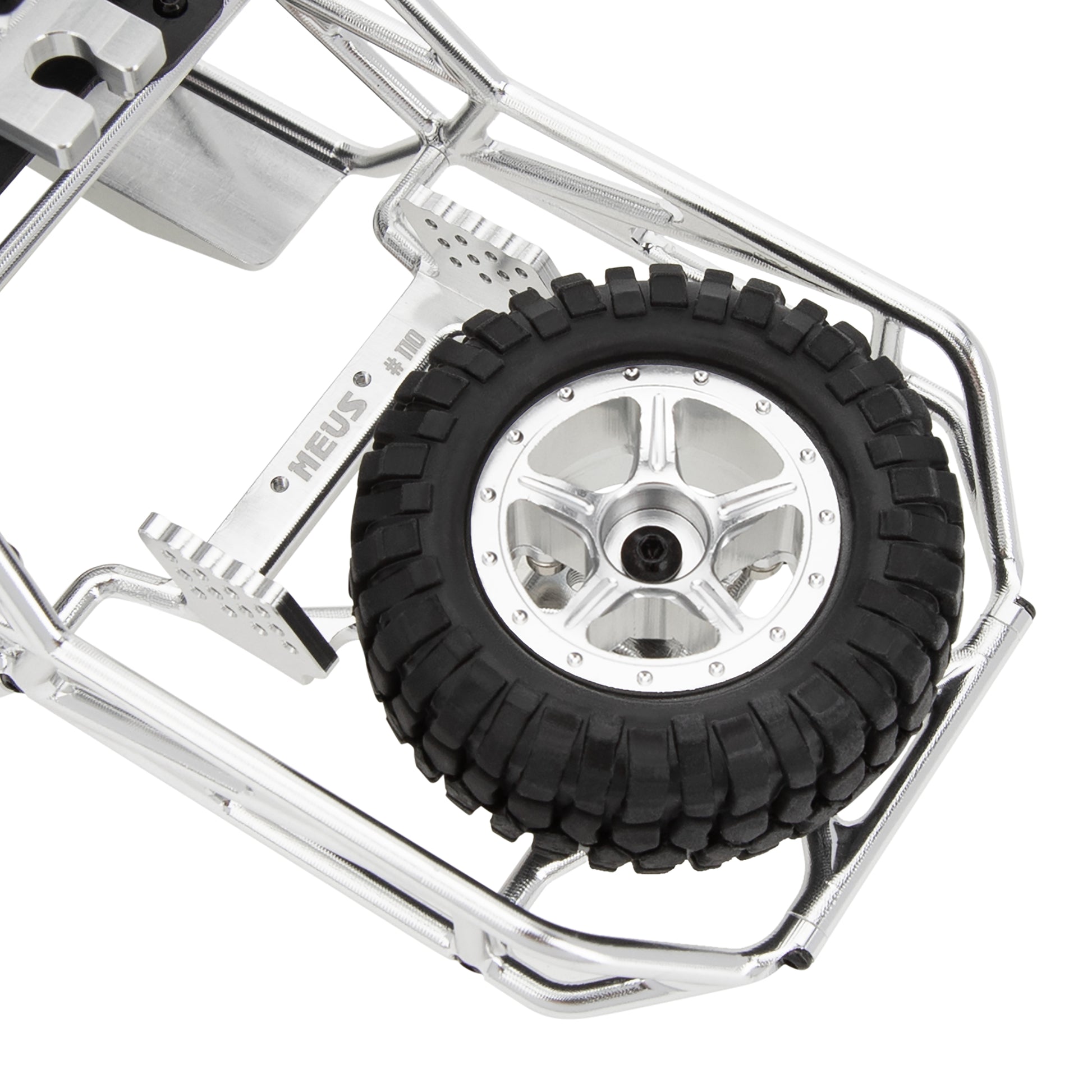 Silver MB24 Pro with apare tire