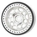 Silver MW1301 1.3-Inch Beadlock Wheels