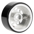 Silver MW1301 1.3-Inch Beadlock Wheels