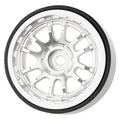Silver MW1303 1.3-Inch Beadlock Wheels