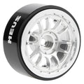 Silver MW1303 1.3-Inch Beadlock Wheels