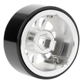Silver MW1303 1.3-Inch Beadlock Wheels