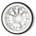 Silver MW1304 1.3-Inch Beadlock Wheels