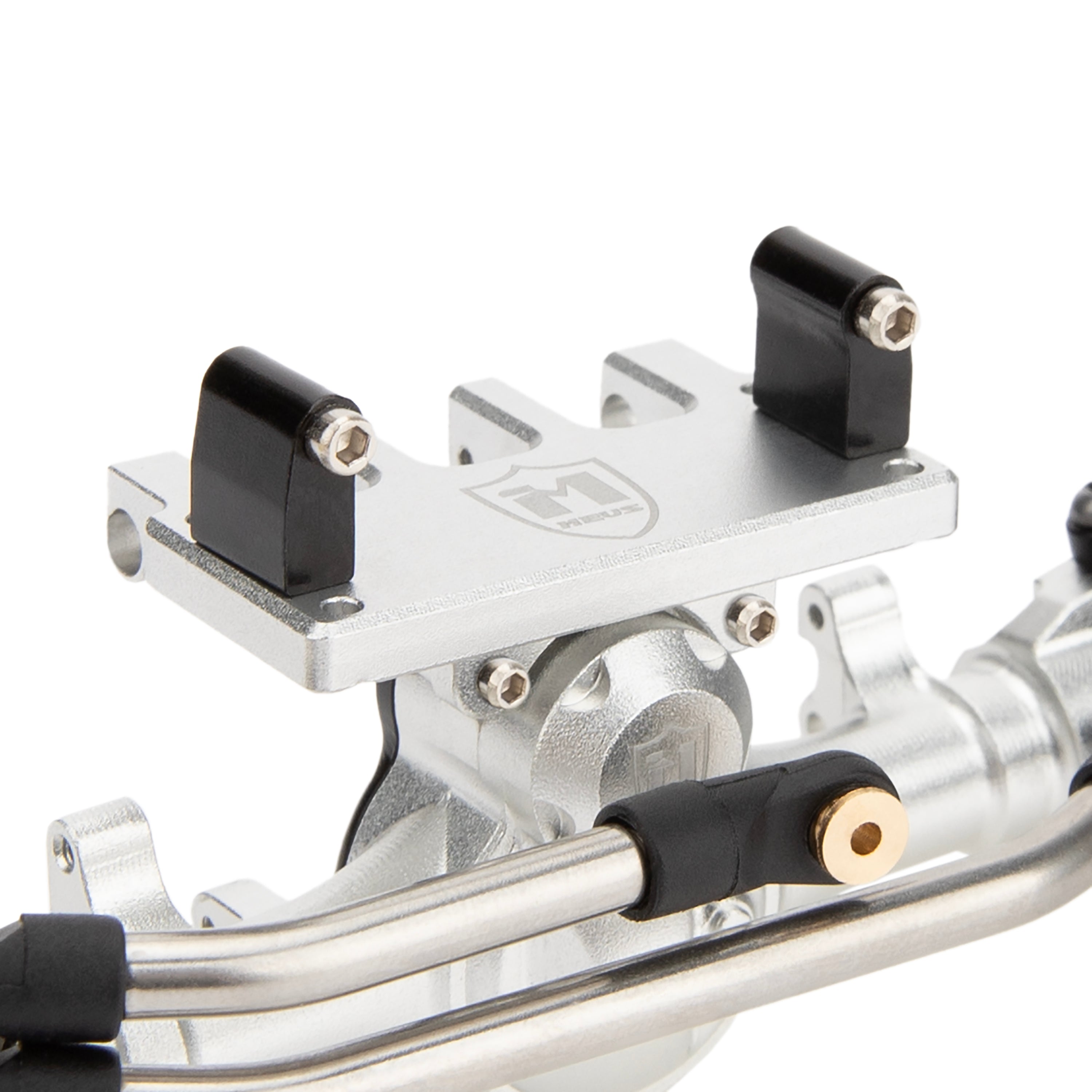 MEUS Racing Mullet Setup SCX24 Metal V2 Isokinetic Front Axle & Portal