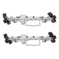 Silver Redcat Vertex-6 4WS Front axle housings