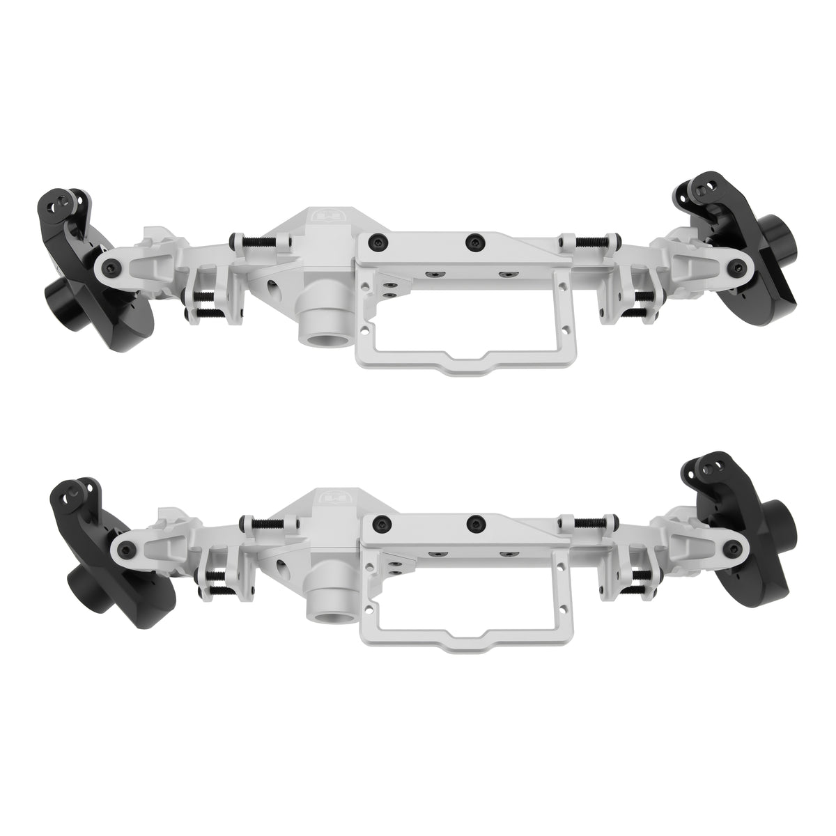 Silver Redcat Vertex-6 4WS Front axle housings
