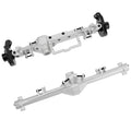 Silver Redcat Vertex-6 front rear axle housings
