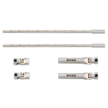Silver SCX24 V2 Cuttable Drive Shafts