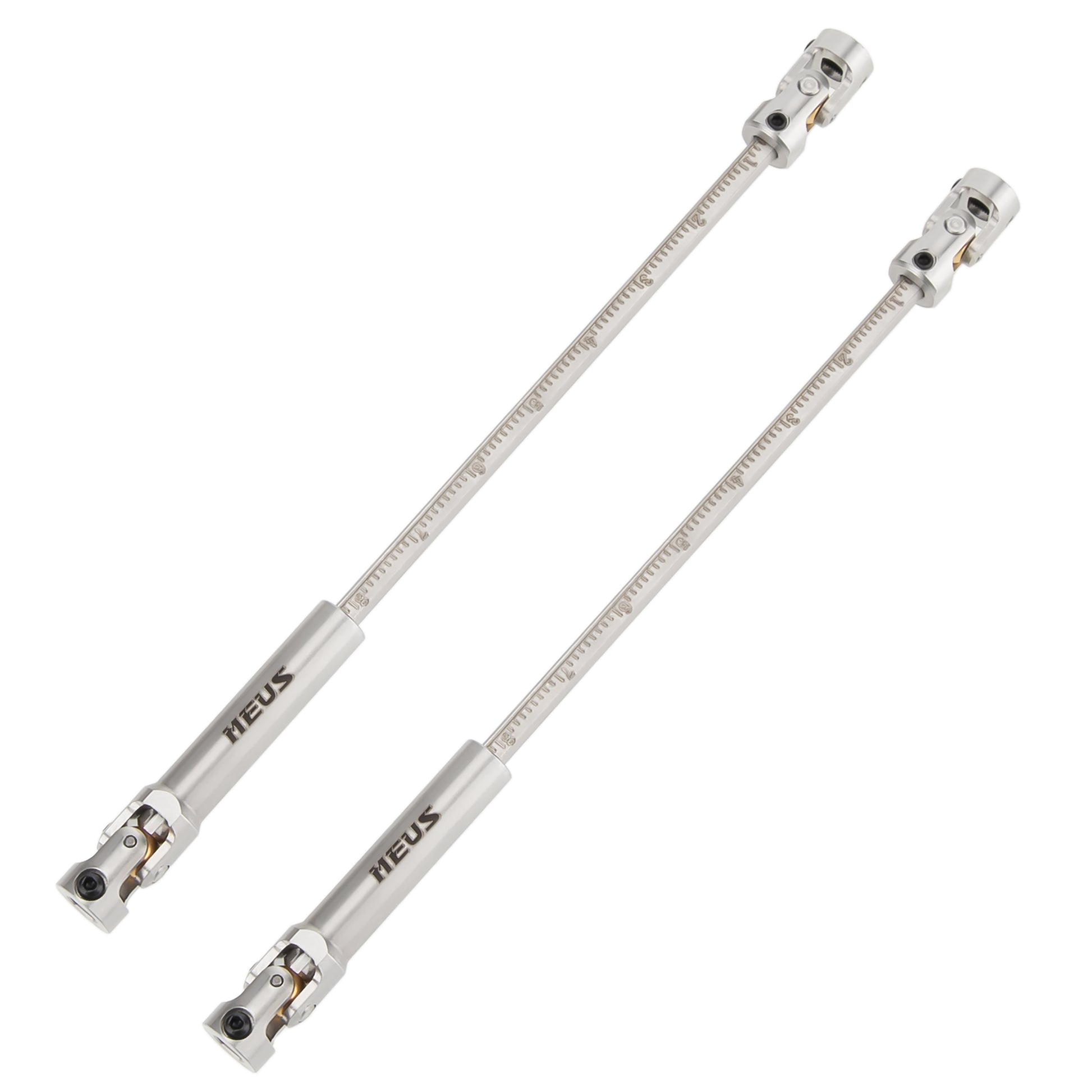 Silver SCX24 V2 Cuttable Drive Shafts 