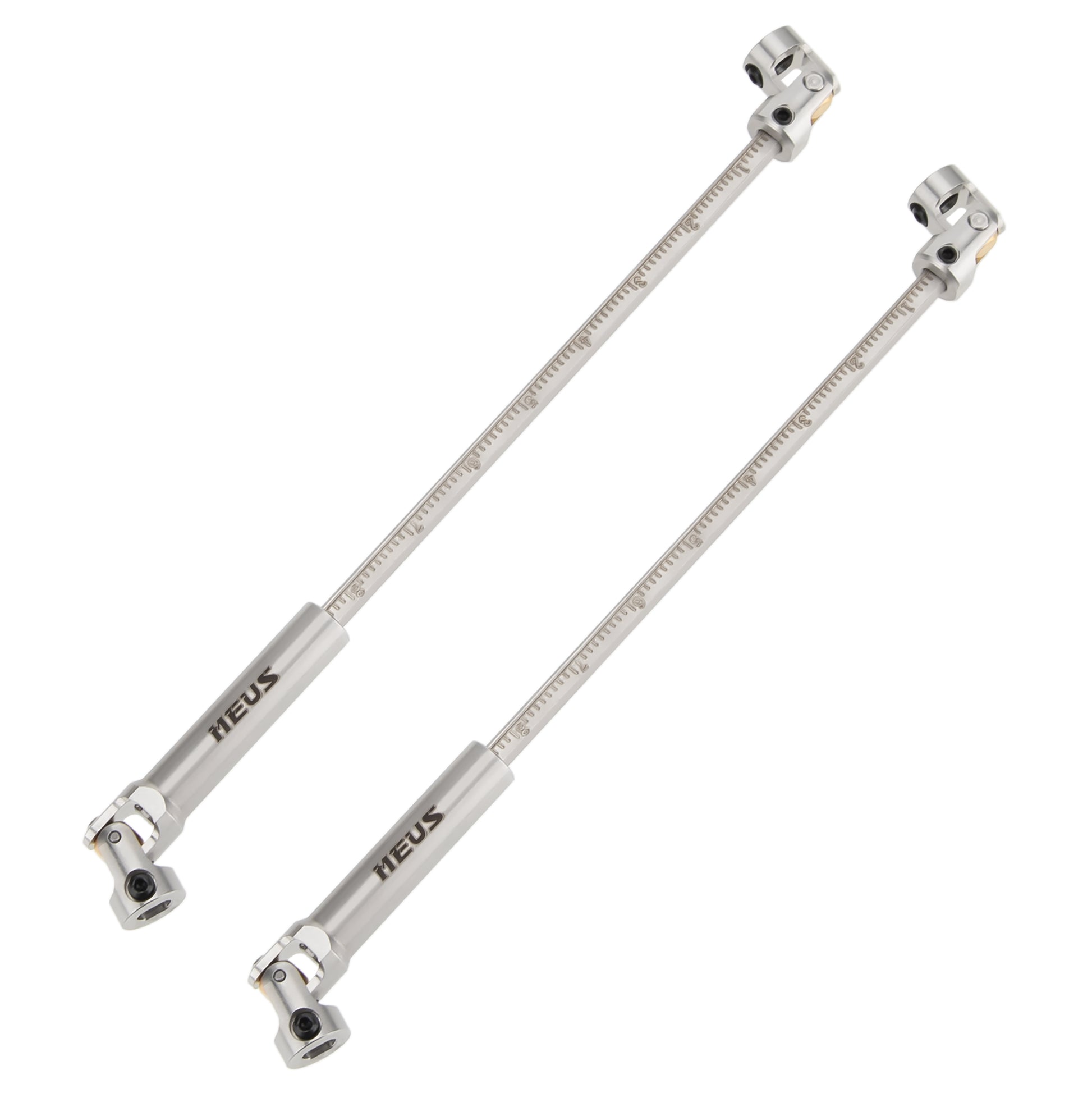 Silver SCX24 V2 Cuttable Drive Shafts 