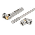 Silver SCX24 V2 Cuttable Drive Shafts