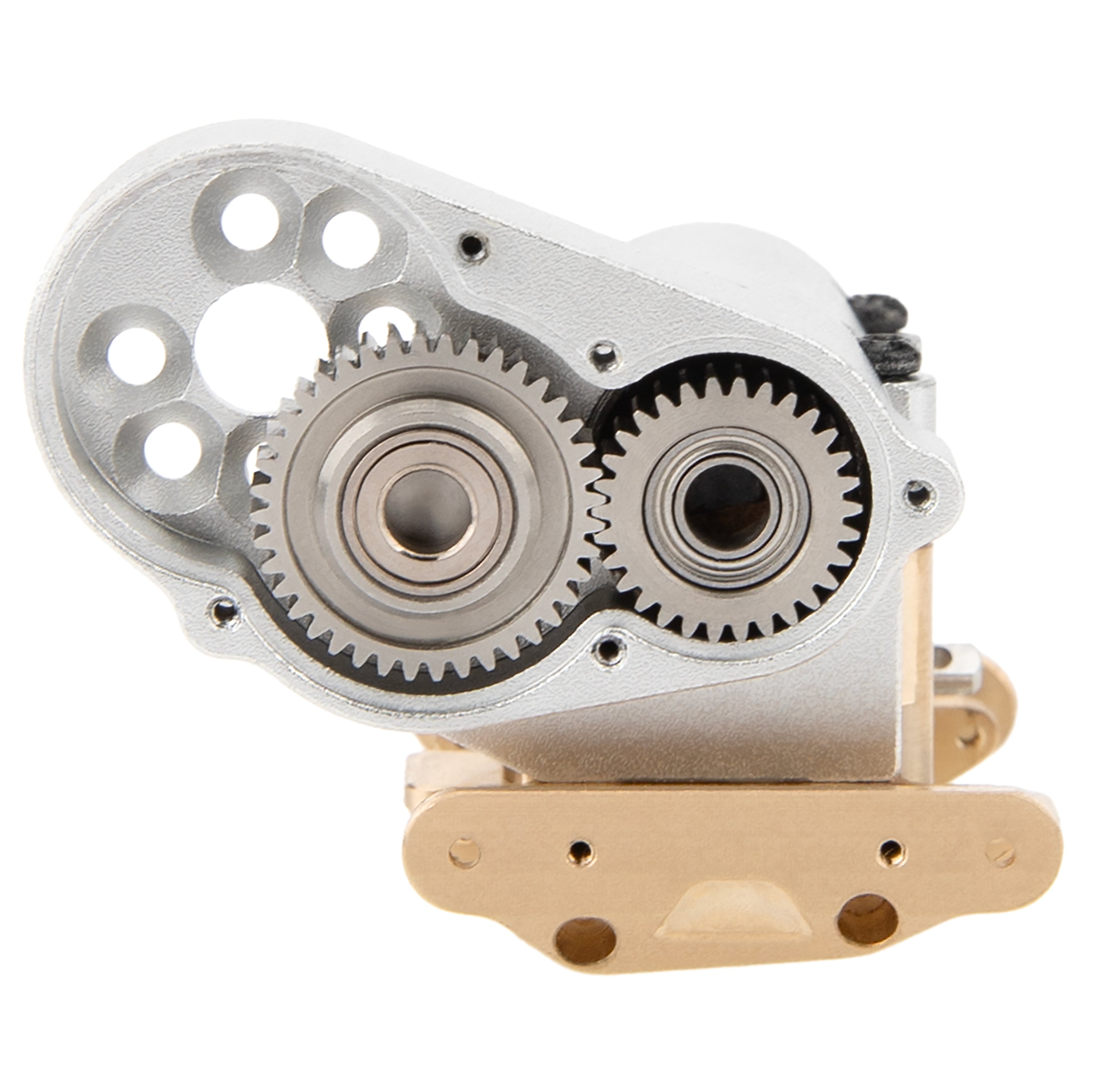 girugamesh “Special Limited Edition” MEUS Racing 1/30 SCX30 Assembled Transmission with Brass Skid Plate