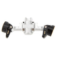 Silver SCX30 Front Axle Housings