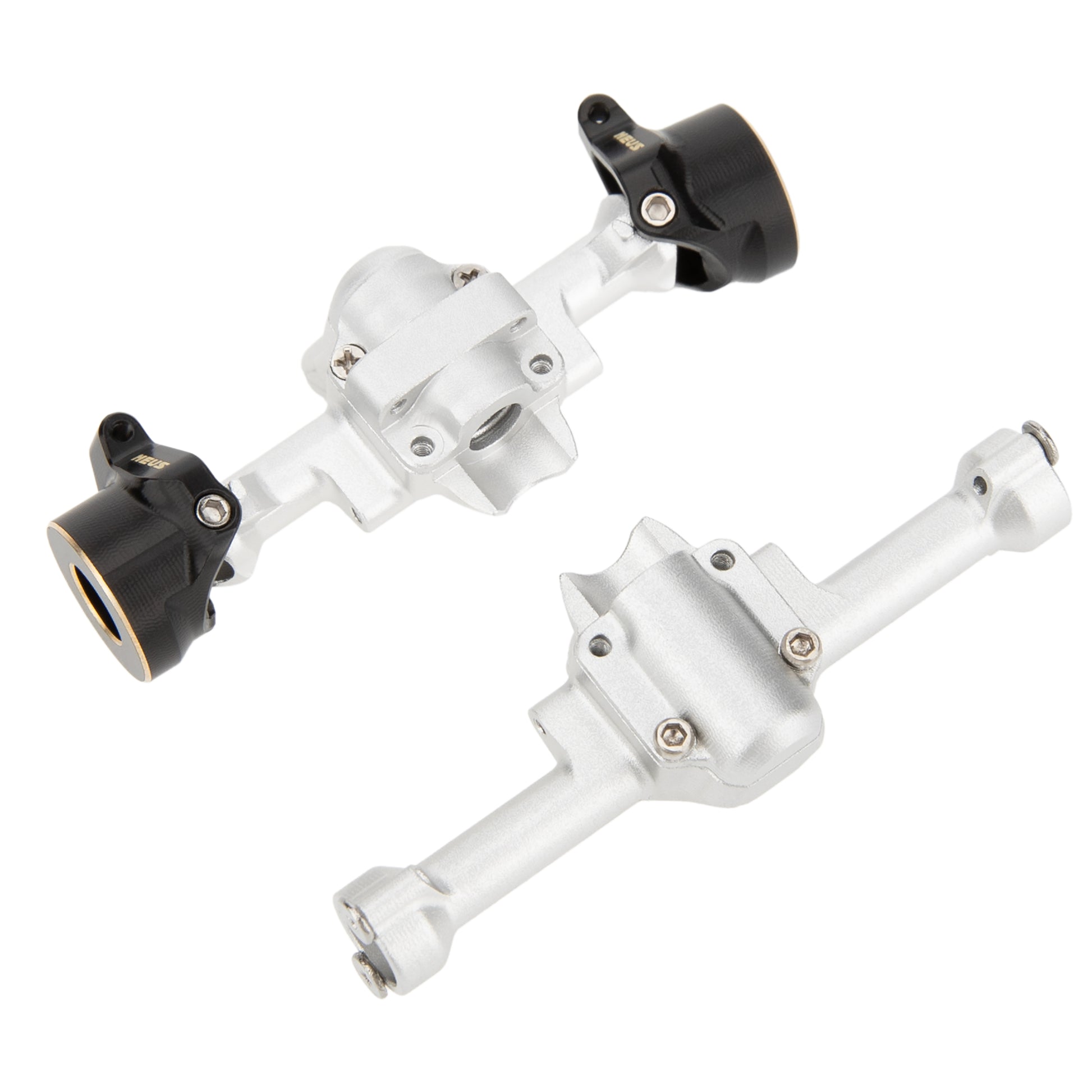 Silver SCX30 Front Rear Axle Housings
