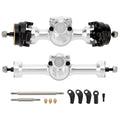 Silver SCX30 Metal Straight Axles