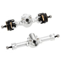 Silver SCX30 Metal Straight Axles