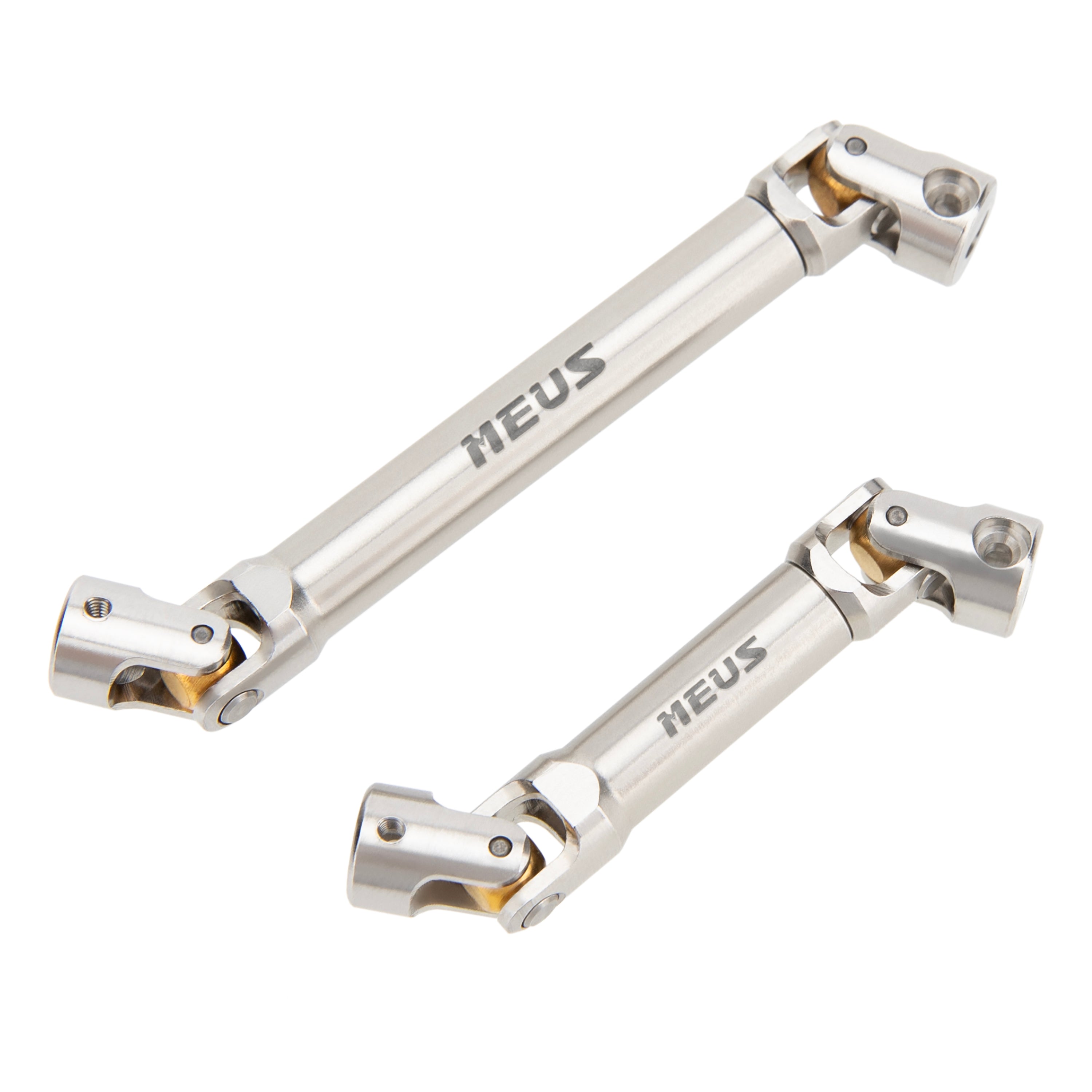 MEUS Racing Stainless Steel Drive Shafts For SCX24 Gladiator Power