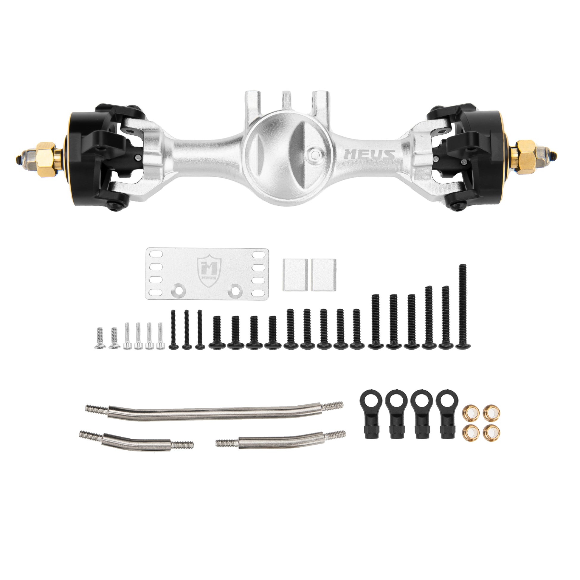 Silver TRX4M Metal V2 Isokinetic Front Axle