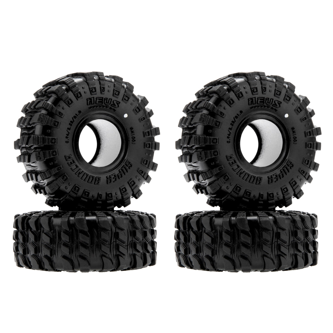 Super Bouncing M1001 1.0-inch tires