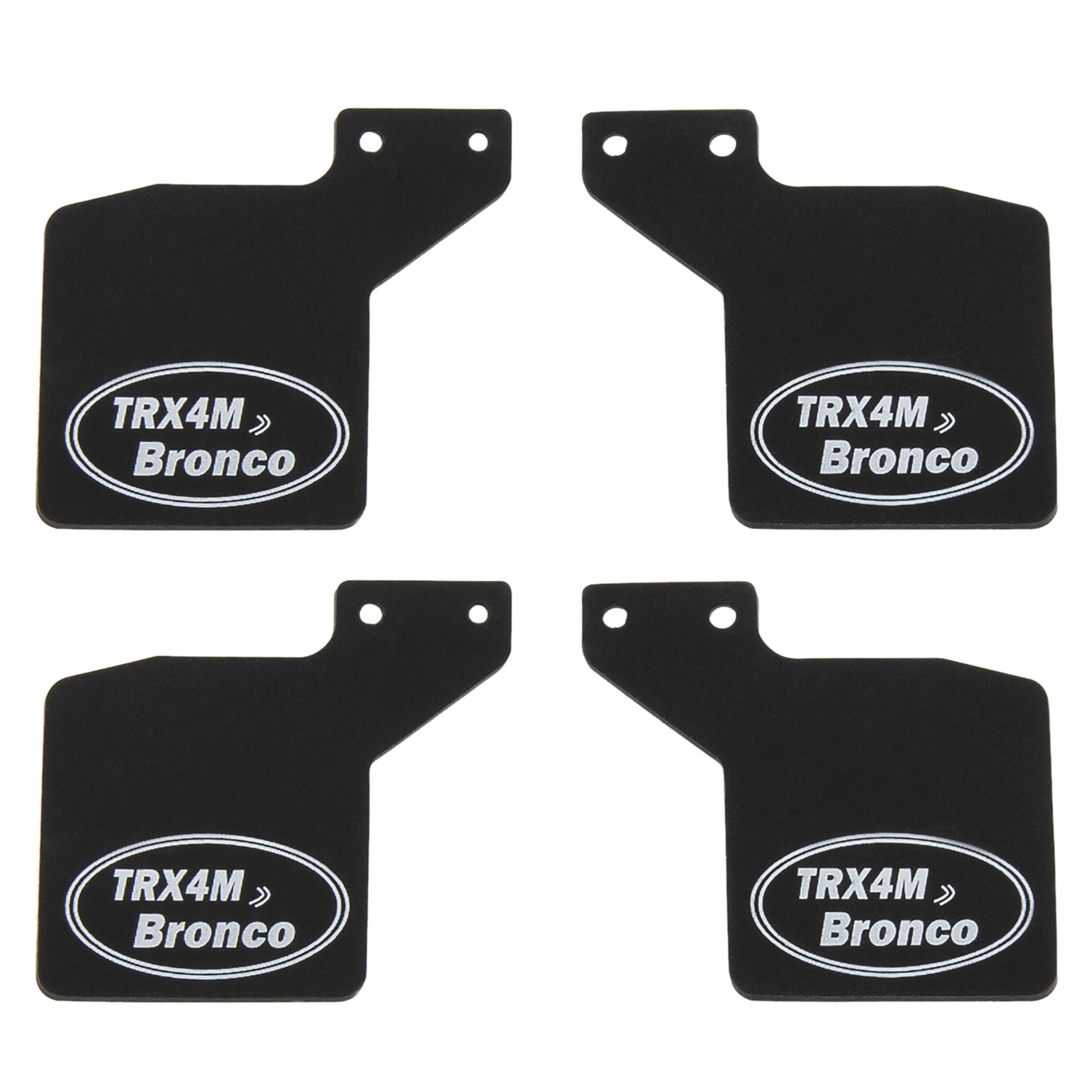 Front & Rear Mud Flaps Rubber Fender For TRX4M Bronco