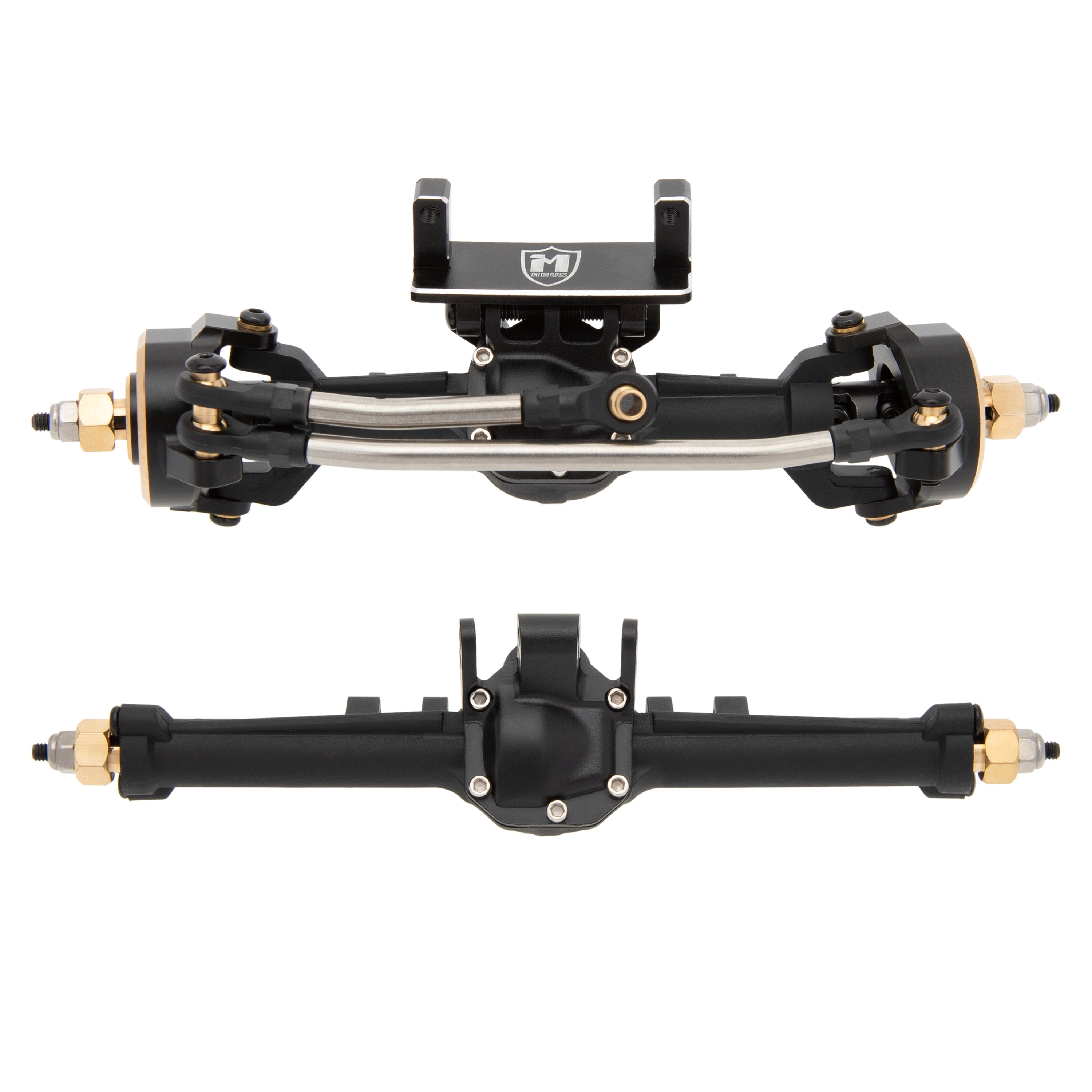3 Point Rear Axle MEUS Racing TRX4M Nylon Isokinetic 3-Section CVD Front Rear Axles Maxi