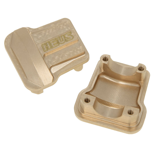 Brass Front Rear Axle Diff Cover for TRX4M