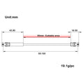 TRX4M Cuttable Drive Shafts Size