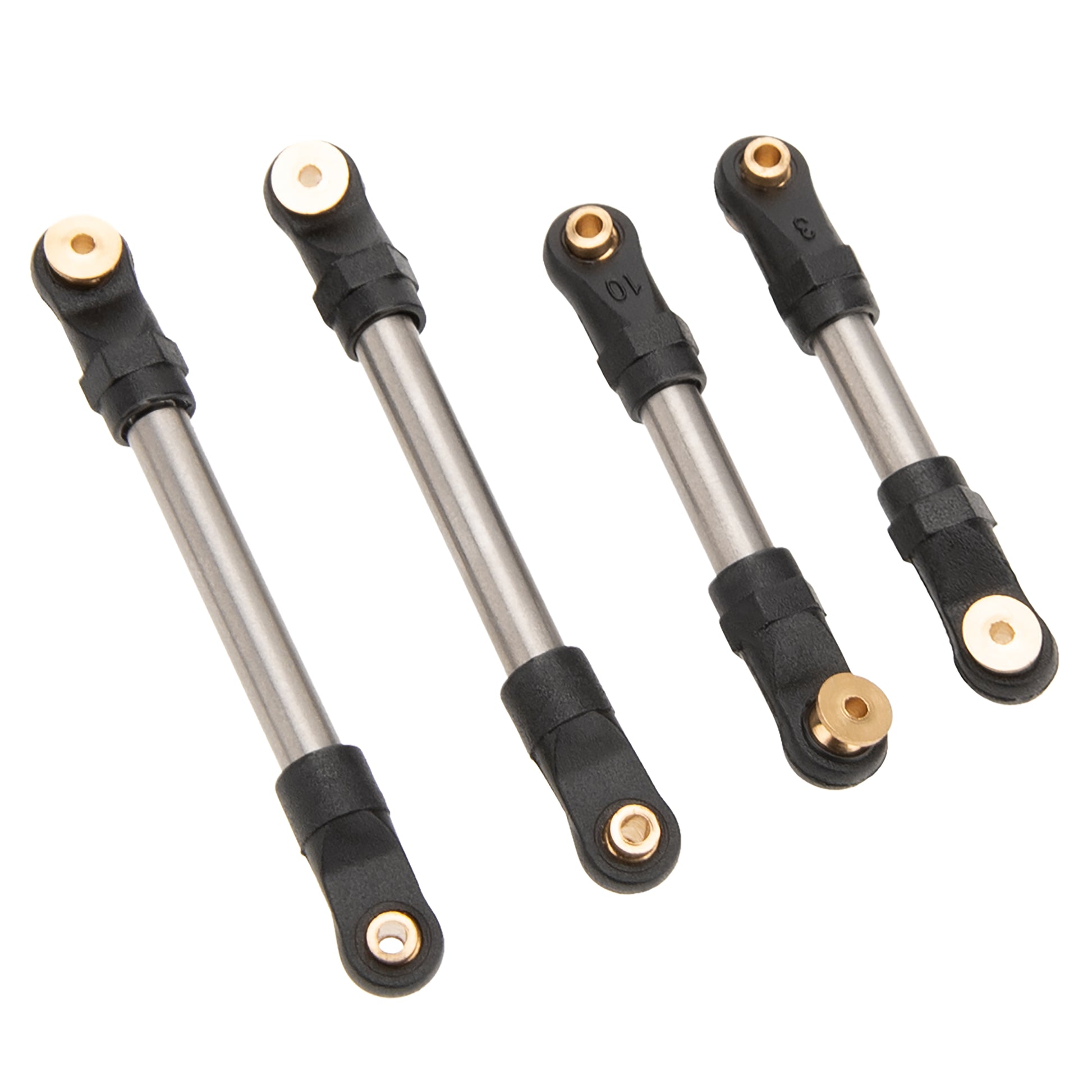 Titanium SCX24 Deadbolt front Links 