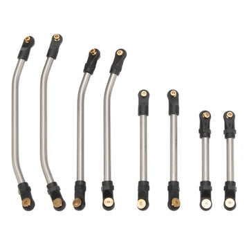 Titanium SCX24 Double Bent High Clearance Chassis Links for Gladiator