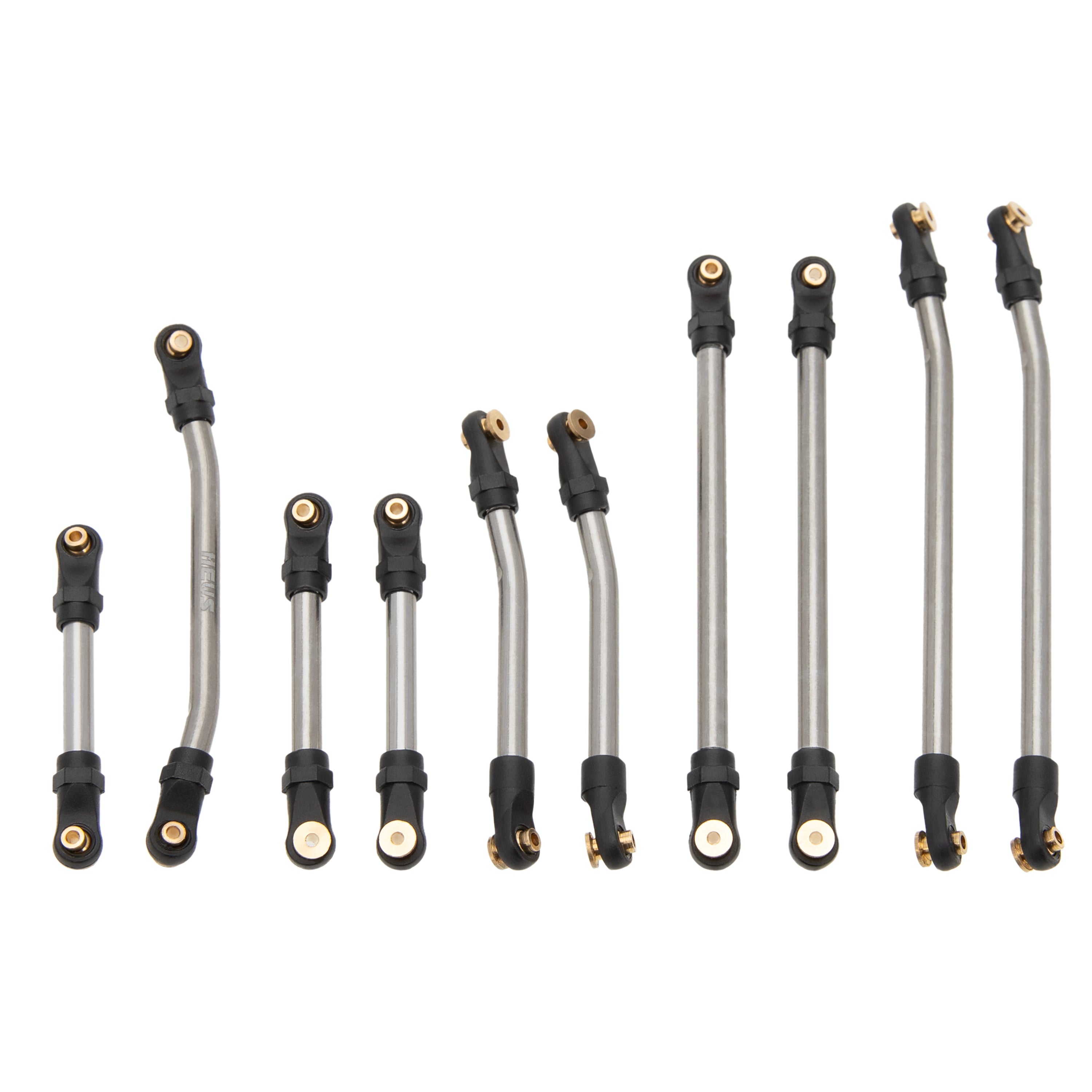 MEUS Racing High Clearance Chassis Links for SCX24 Gladiator Power