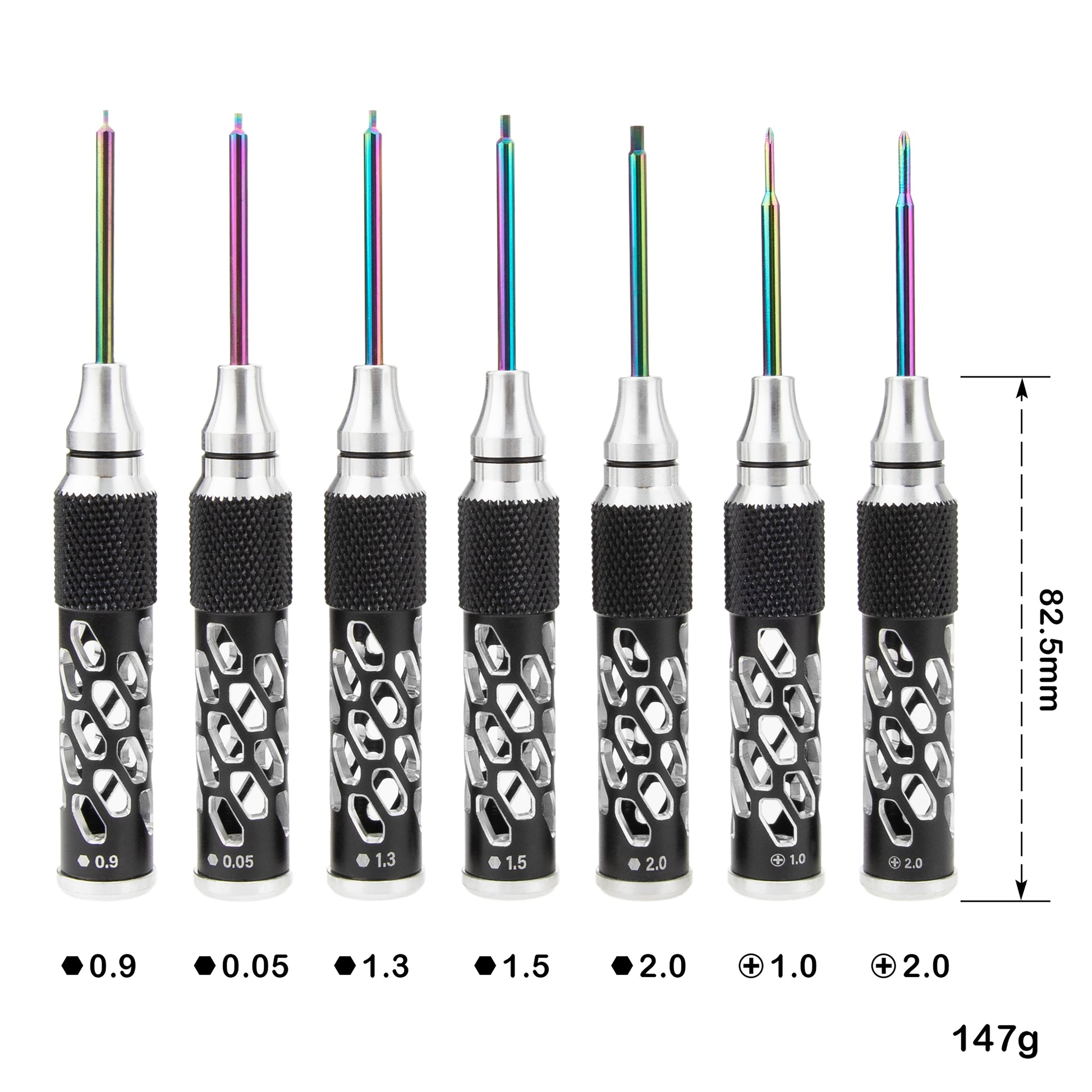 Type B RC Hex Screwdriver Phillips Tool Size