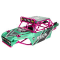 V2 Aluminum Green Panels+Pink Cage for Vanquish H10 OPTIC