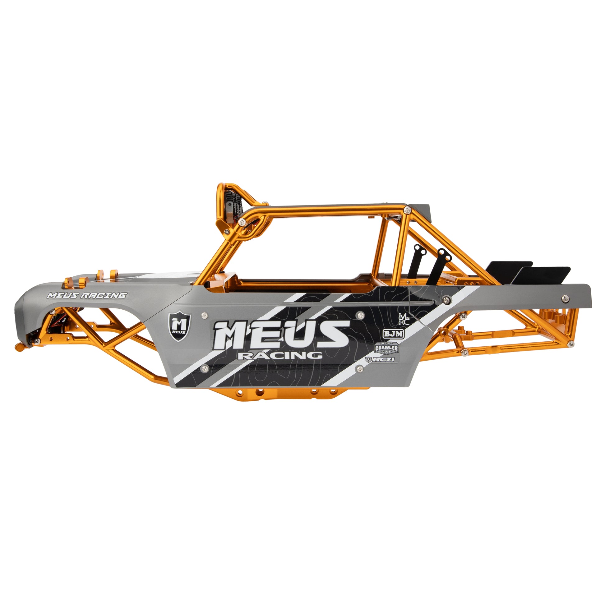 V2 Aluminum Grey Panels+Orange Cage for Vanquish H10 OPTIC