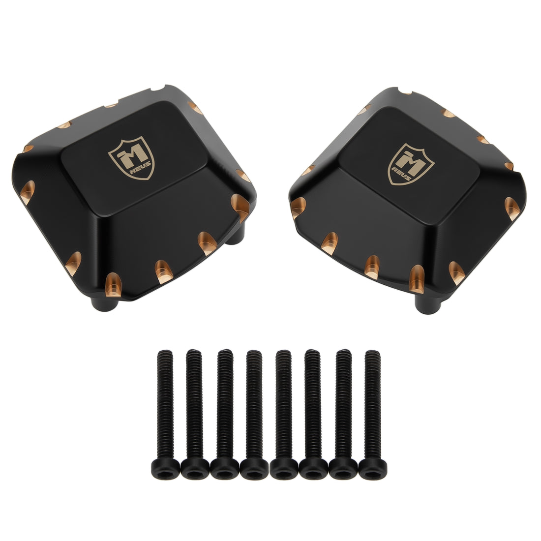 Vertex-10 Brass Diff Covers