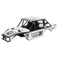 White SCX24 Mantis Roll Cage Chassis Body Shell kit
