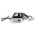 White SCX24 Mantis Roll Cage Chassis Body Shell kit