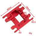 Red Aluminum Transmission Plate size for TRX4M