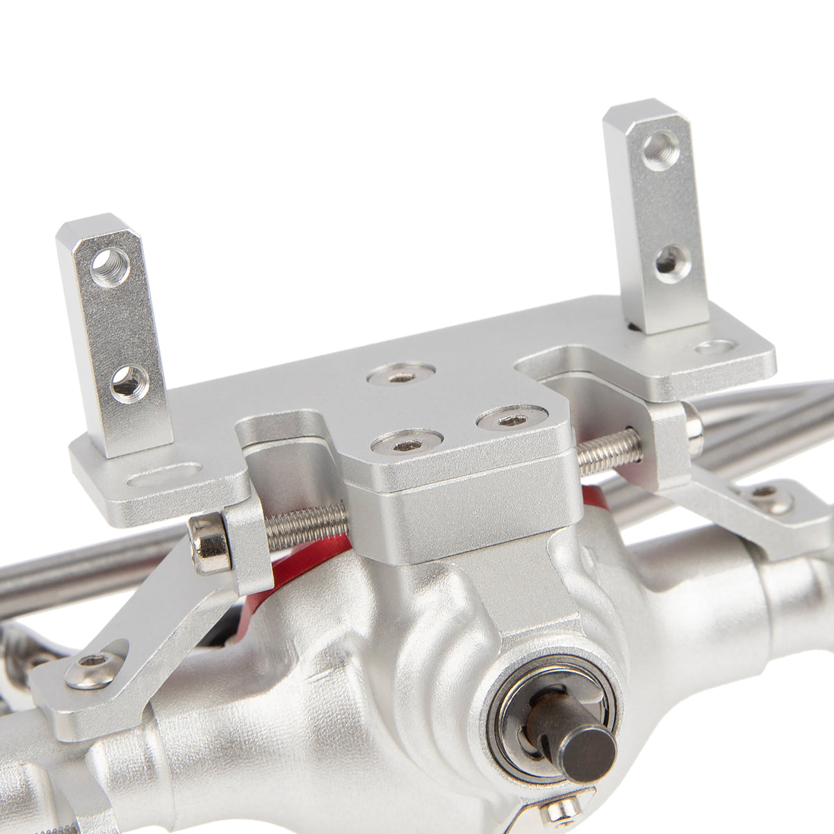 Axle Rccrawler Tires Rc Rear Bumper Vgoohobby Aluminum Rear Bumper With Spare Tire Carrier ...